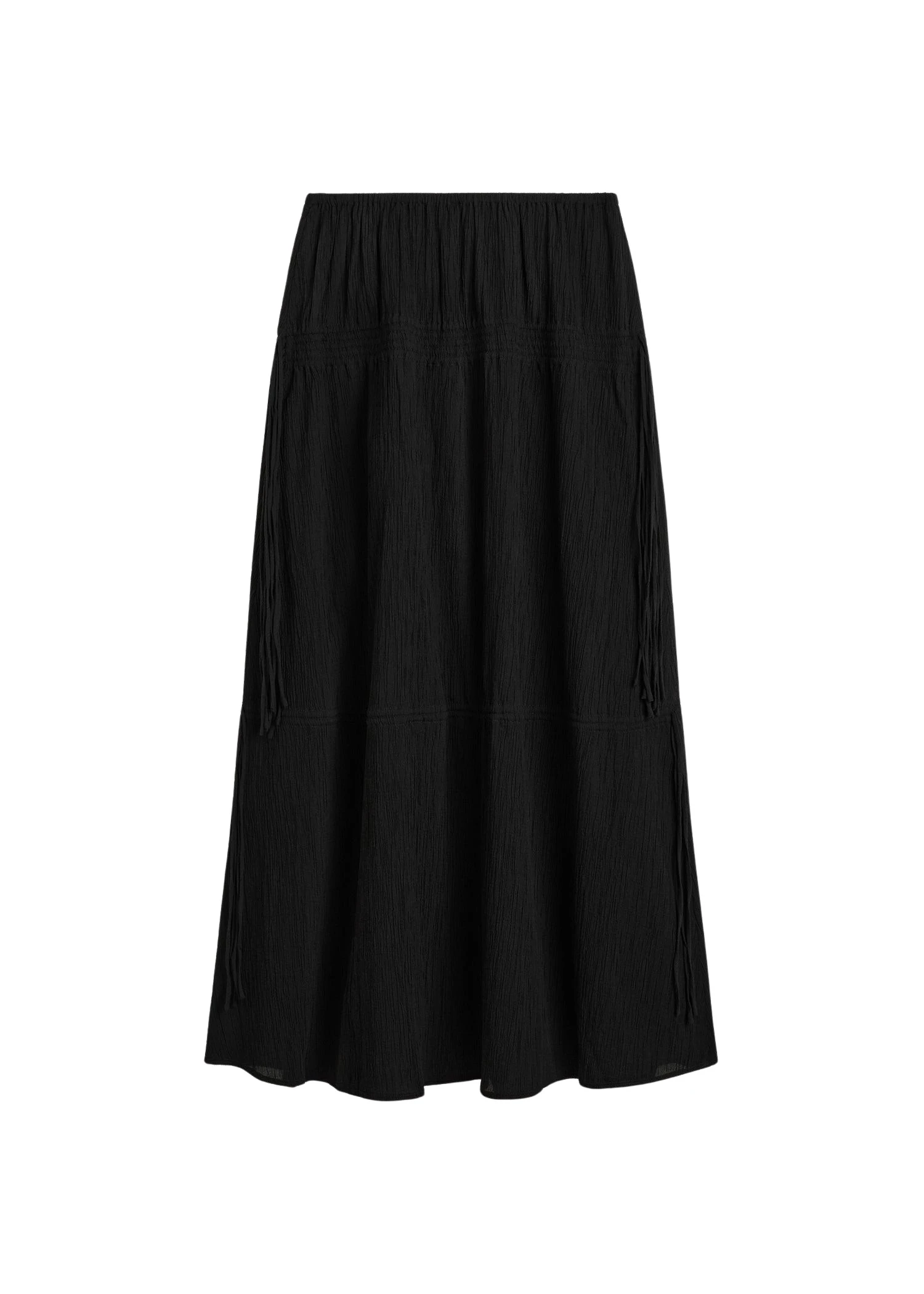 Toteme-Drawstring-skirt-black31083_nobg Toteme Skirt luxury Clothing from Luxury Handbags Marketplace