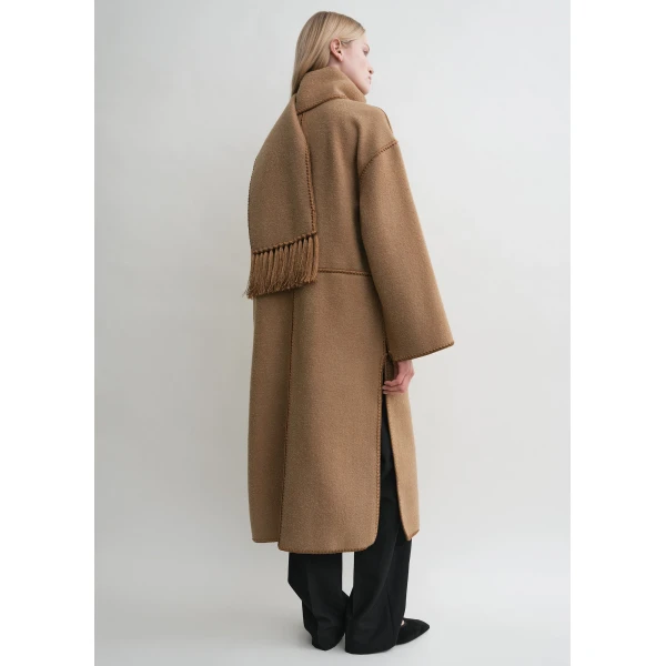 Toteme Coats with minimalist design at Luxury Shoes 
