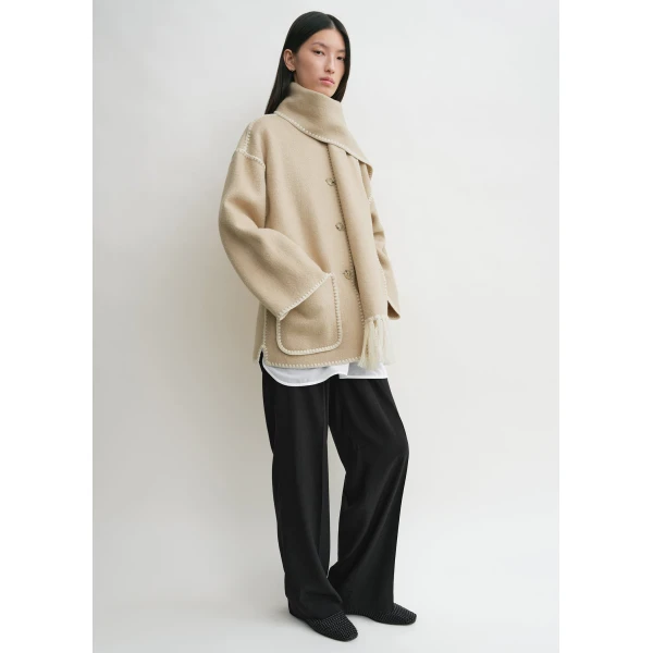 Toteme Jackets with minimalist design at Luxury Shoes 