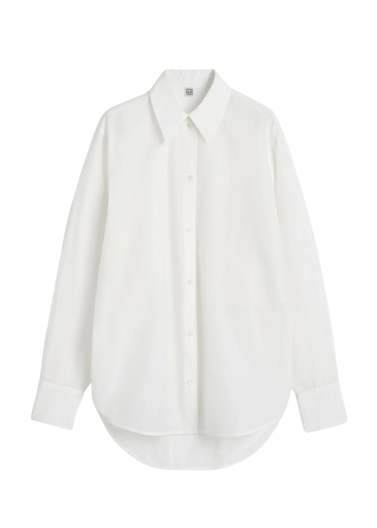Toteme-Kimono-sleeve-cotton-shirt-white91935_nobg Toteme Top luxury Clothing from Luxury Handbags Marketplace