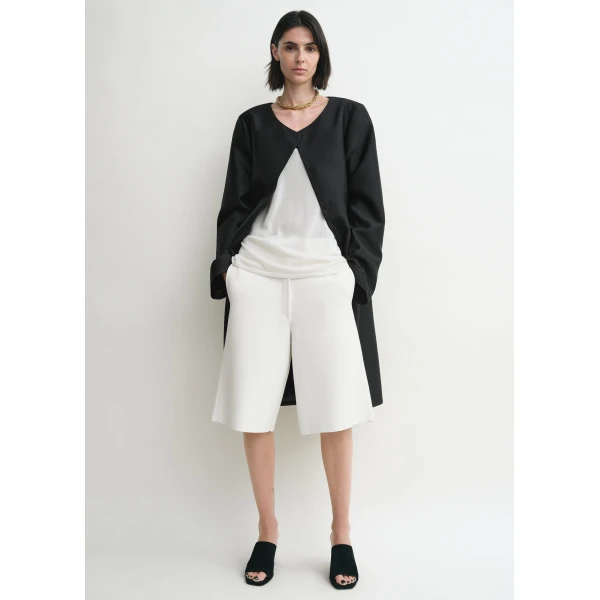 Toteme Shorts with minimalist design at Luxury Shoes 