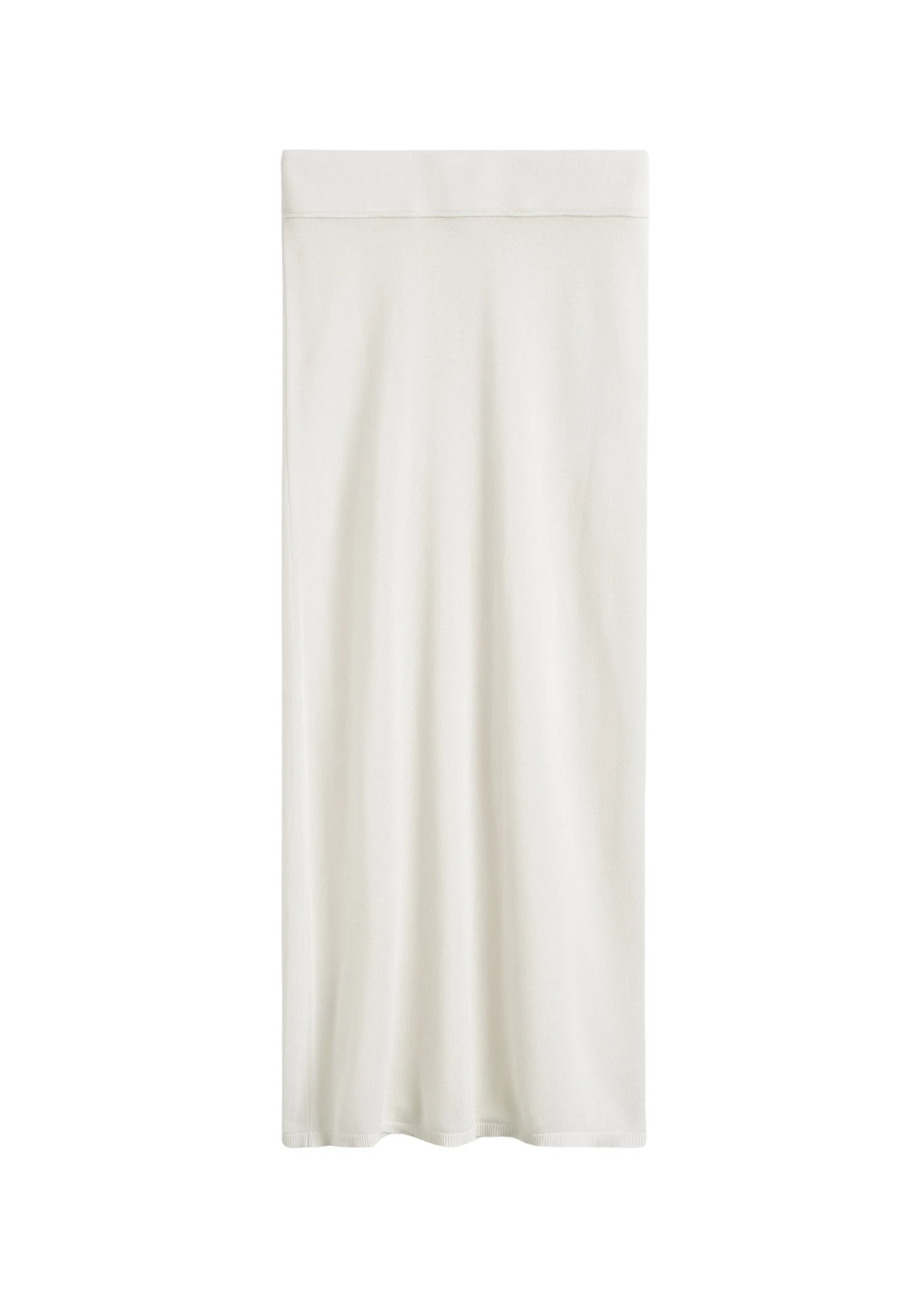 Toteme-Long-knit-skirt-white31388_nobg Toteme Skirt luxury Clothing from Luxury Handbags Marketplace