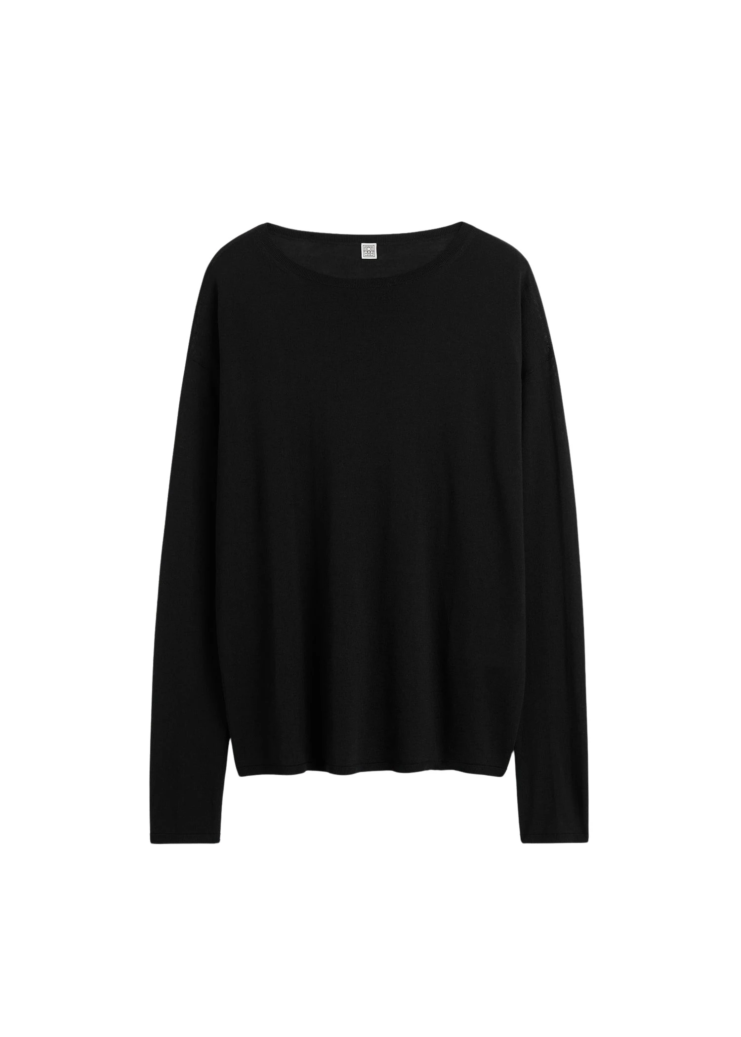 Toteme-Longline-knit-black37054_nobg Toteme sweater luxury Clothing from Luxury Handbags Marketplace