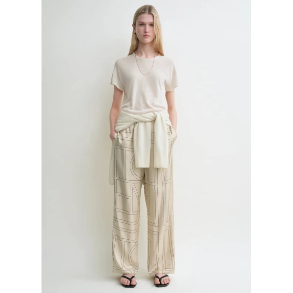 Toteme Pants with minimalist design at Luxury Shoes 