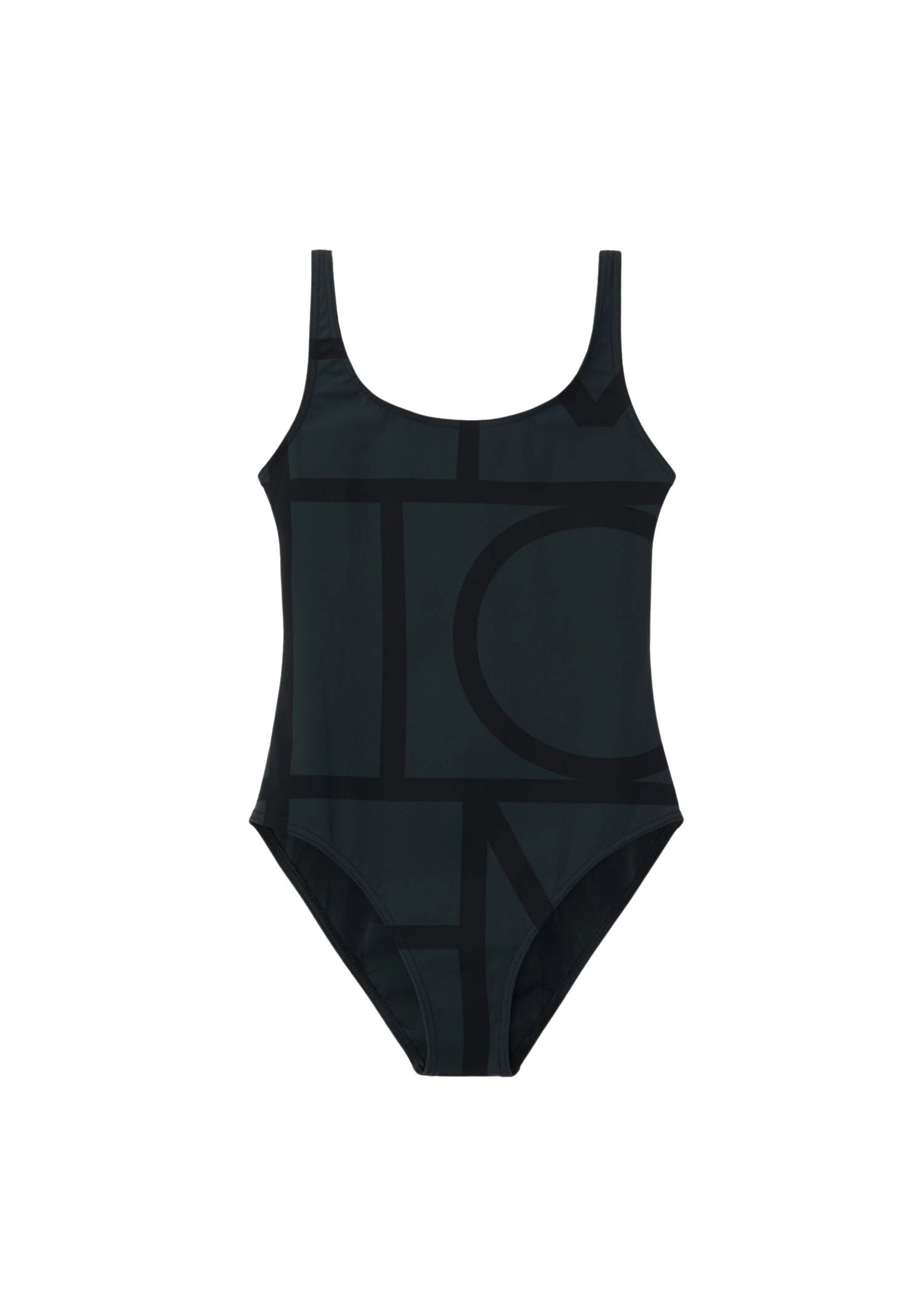 Toteme-Monogram-swimsuit-blackblack26258_nobg Toteme swimsuit luxury Beachwear from Luxury Handbags Marketplace