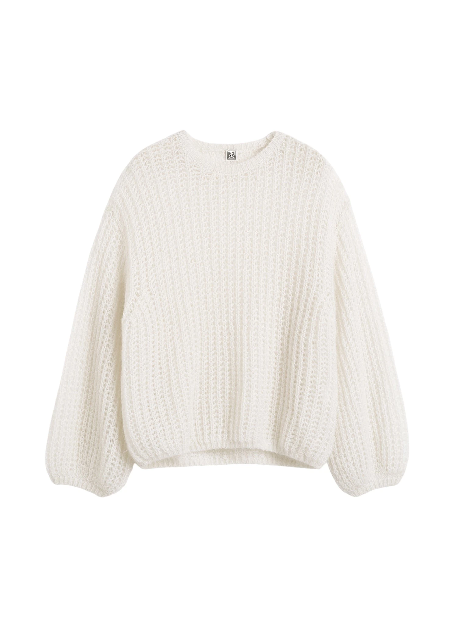 Toteme-Puffed-knit-off-white93129_nobg Toteme sweater luxury Clothing from Luxury Handbags Marketplace