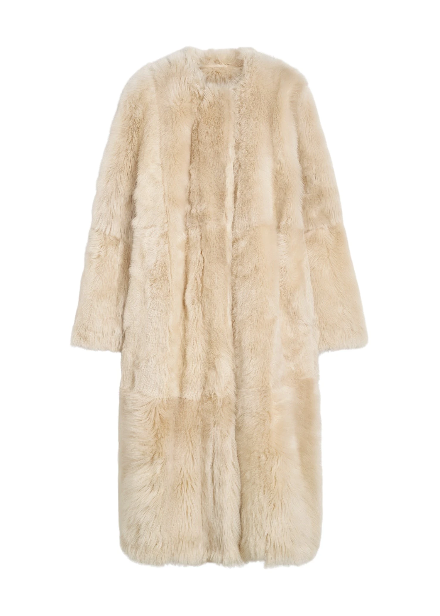 Toteme-Silky-shearling-coat-eggnog14234_nobg Toteme Coat luxury Clothing from Luxury Handbags Marketplace