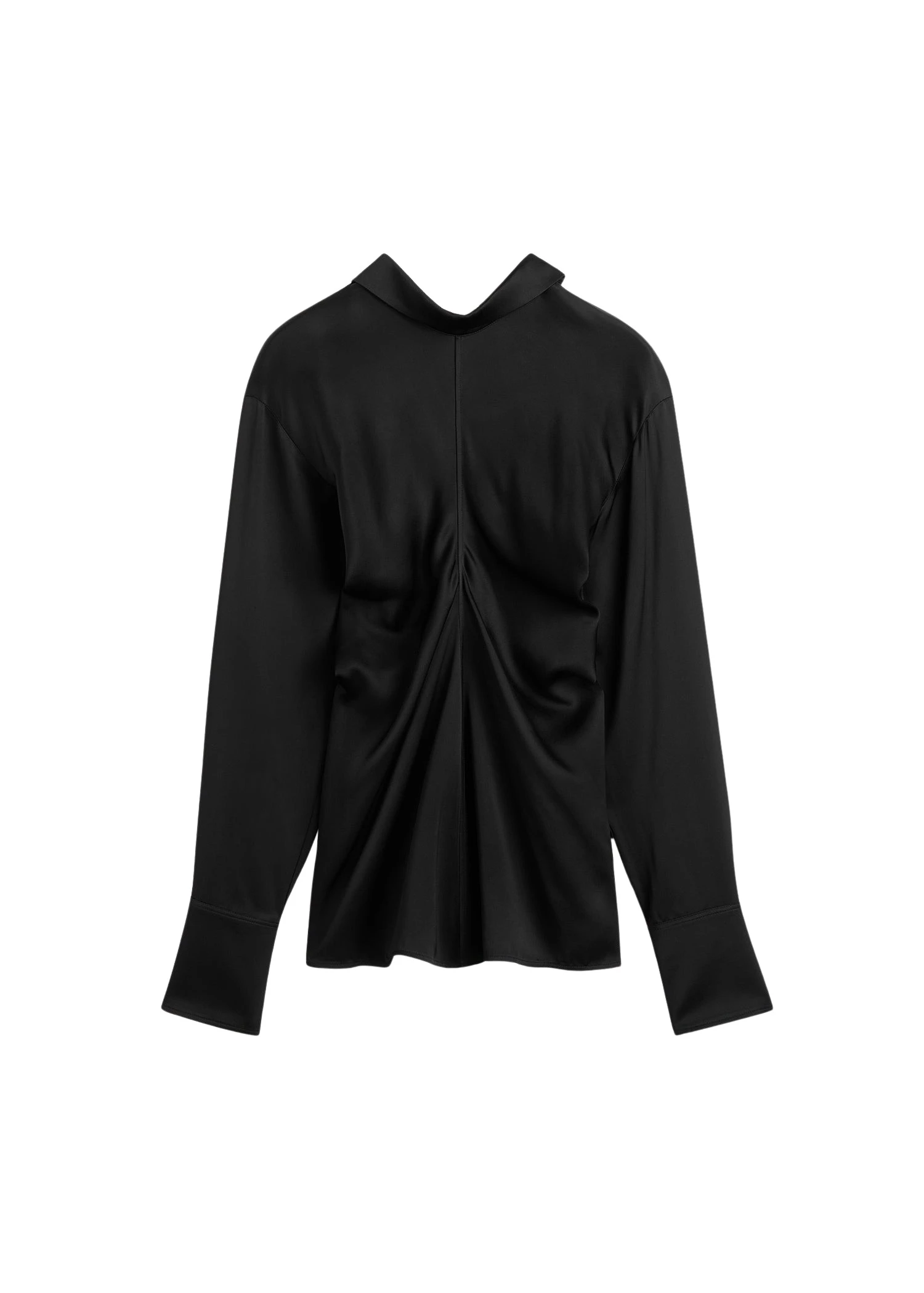 Toteme-Slouch-blouse-black43757_nobg Toteme Top luxury Clothing from Luxury Handbags Marketplace