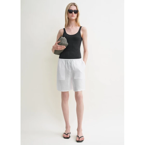 Toteme Shorts with minimalist design at Luxury Shoes 