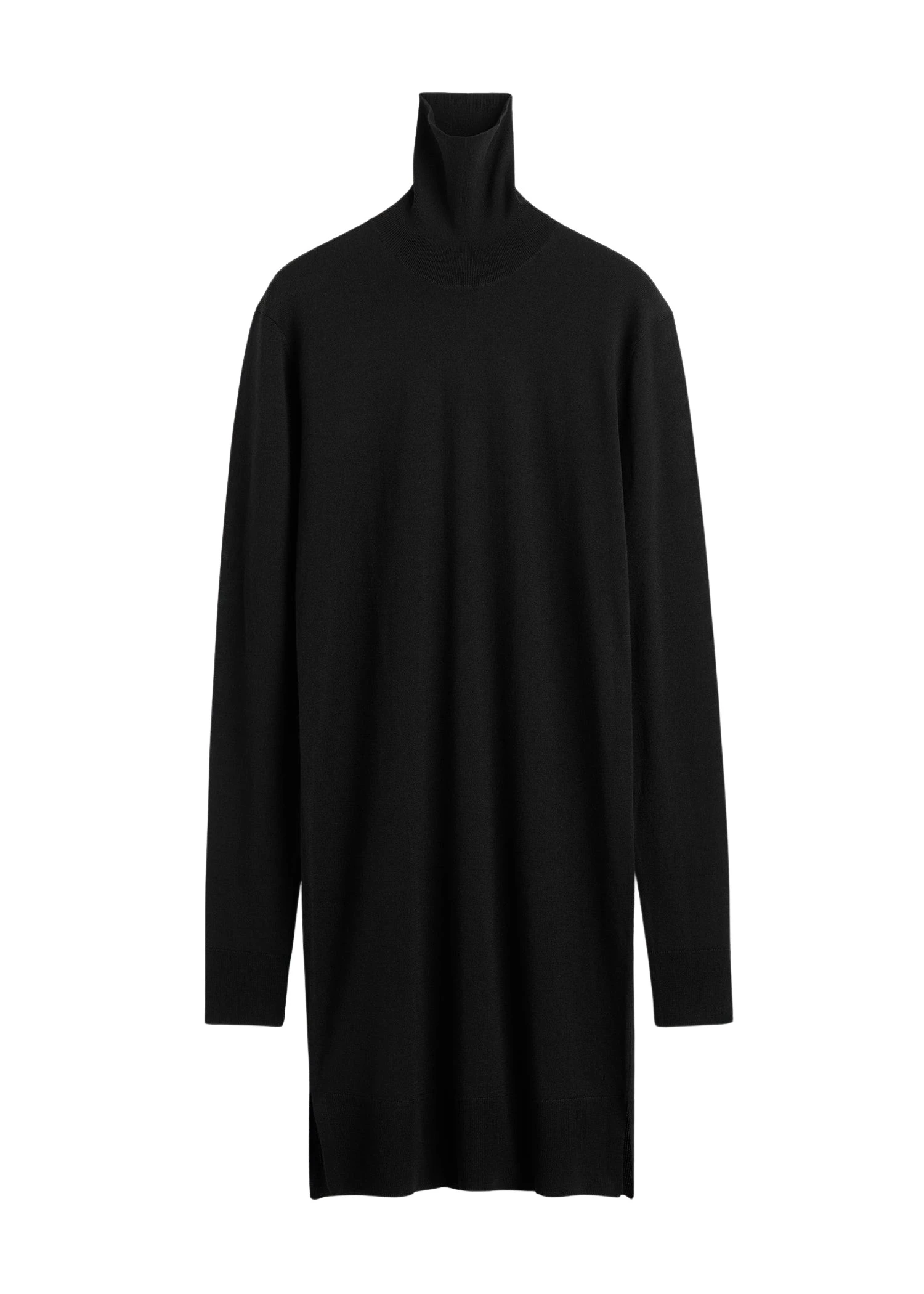Toteme-Turtleneck-dress-black38088_nobg Toteme Dress luxury Clothing from Luxury Handbags Marketplace