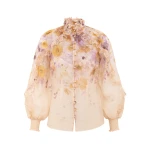 Zimmermann Memento Embroidered Blouse | Ready to Wear 2025 Collection Luxury Shoes Elevate your elegance in this Zimmermann Tops from the 2025 resort wear edit