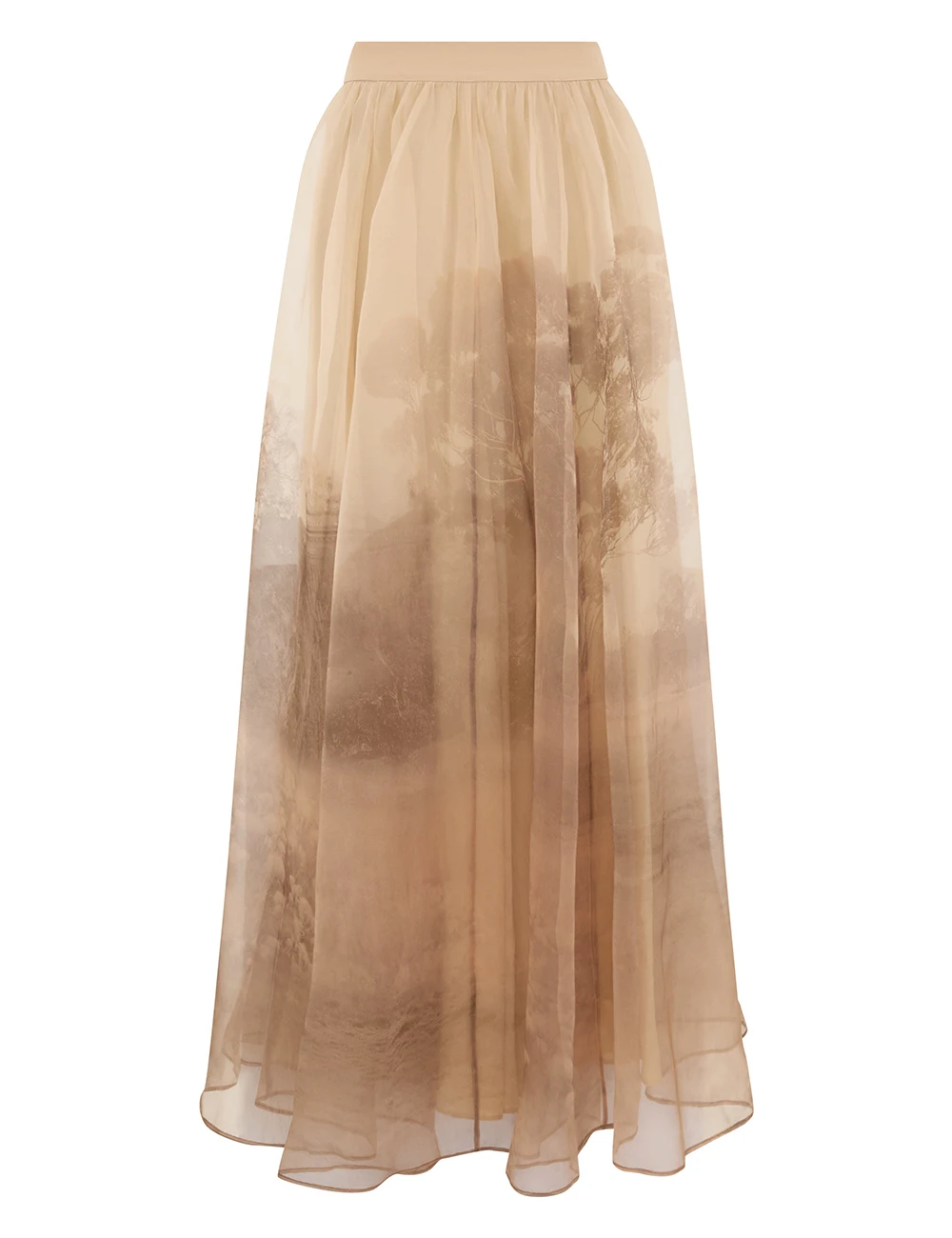 Zimmermann Memento Organza Maxi Skirt | Ready to Wear 2025 Collection Luxury Shoes Elevate your elegance in this Zimmermann Skirts from the 2025 resort wear edit