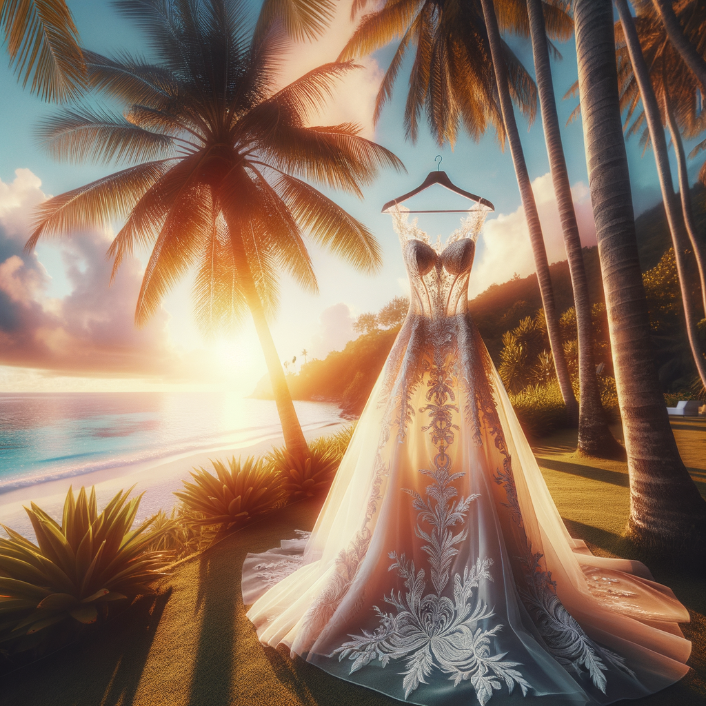 tropical destination wedding dress luxury Fashion & Style Guide from  Luxury Handbags Marketplace