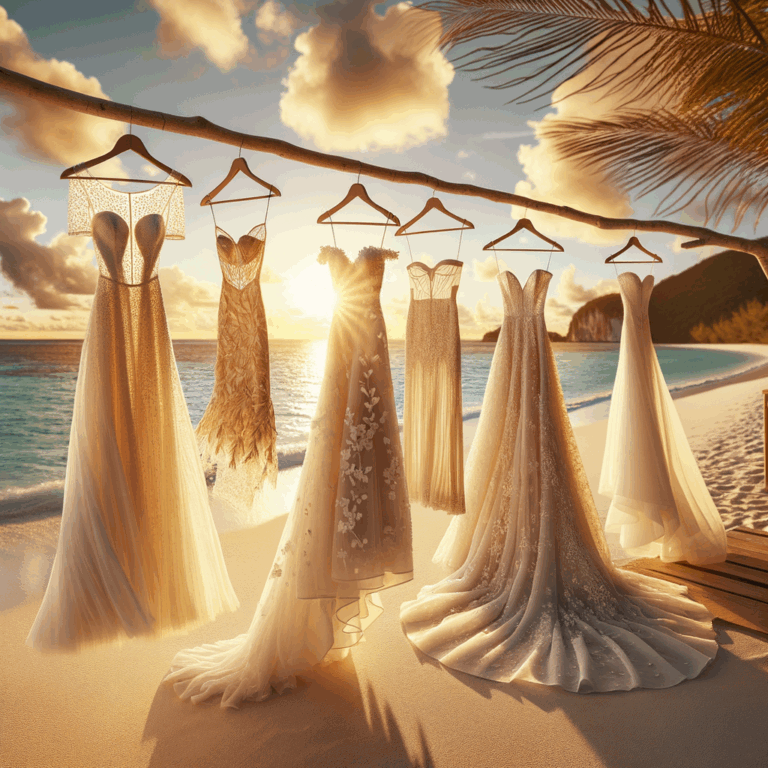 destination beach wedding dress luxury Fashion & Style Guide from  Luxury Handbags Marketplace