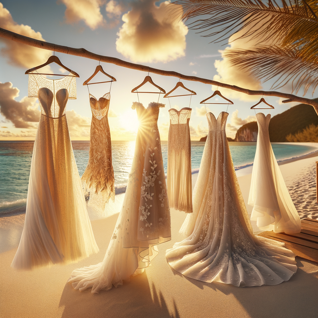 destination beach wedding dress luxury Fashion & Style Guide from  Luxury Handbags Marketplace