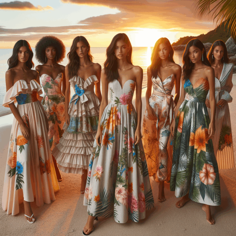 tropical destination wedding guest dress luxury Fashion & Style Guide from  Luxury Handbags Marketplace