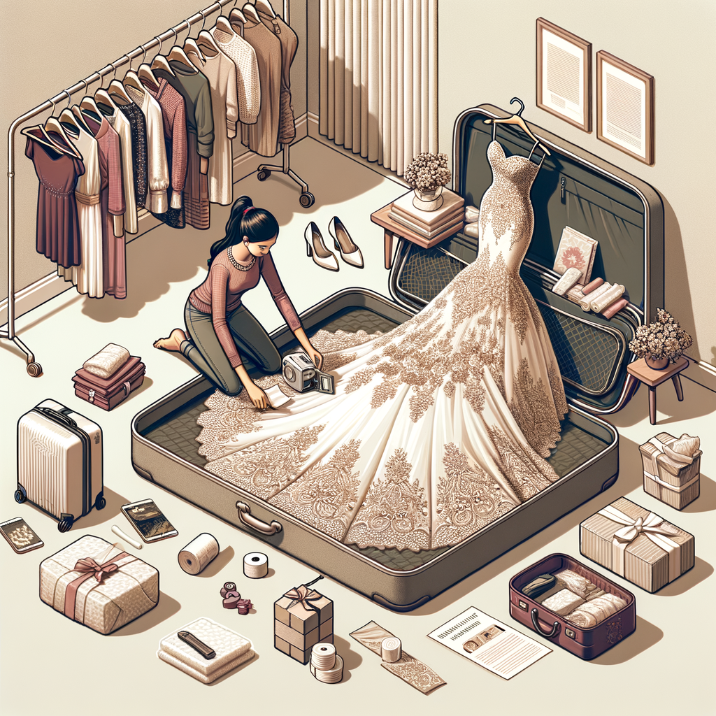 how to pack your wedding dress for a destination wedding luxury Fashion & Style Guide from  Luxury Handbags Marketplace