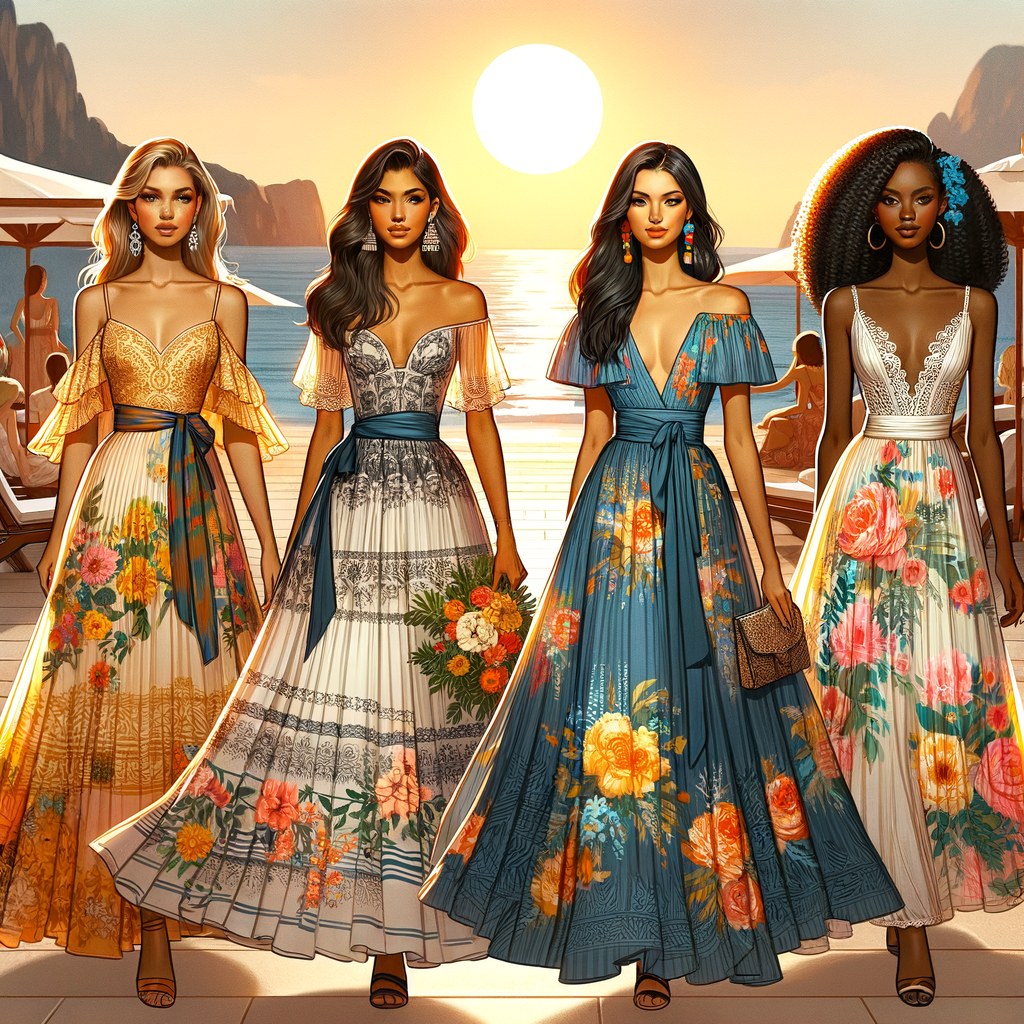 summer destination wedding guest dress luxury Fashion & Style Guide from  Luxury Handbags Marketplace