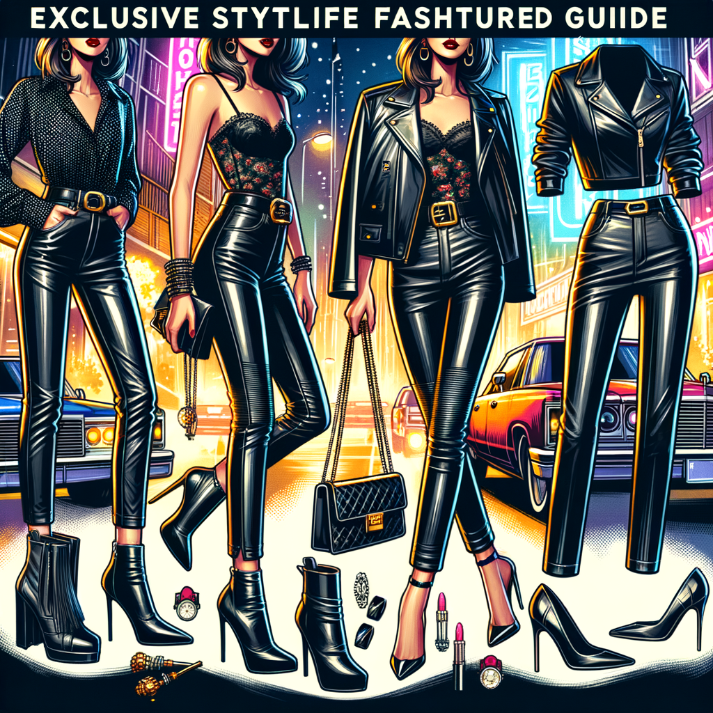 what to wear with black leather pants for a night out luxury What to wear from  Luxury Handbags Marketplace