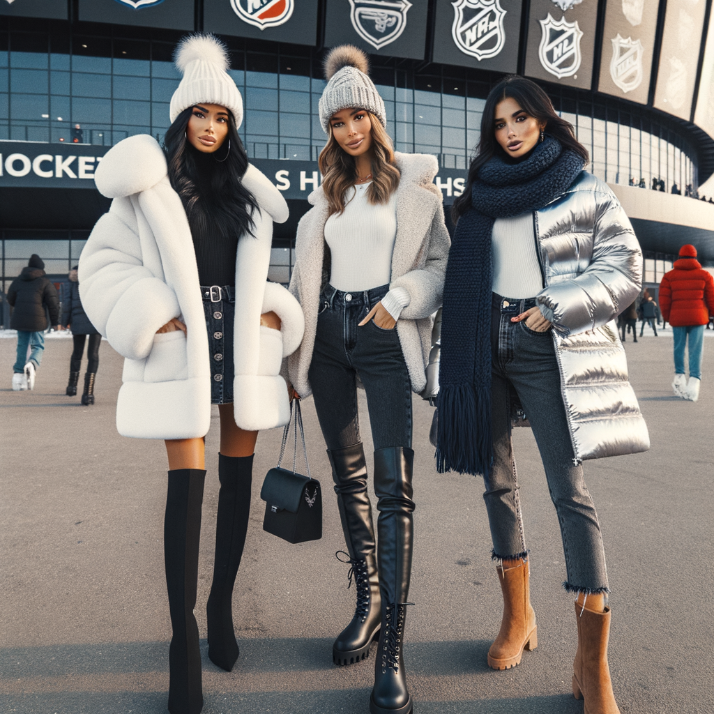 what to wear to a hockey game woman winter luxury What to wear from  Luxury Handbags Marketplace