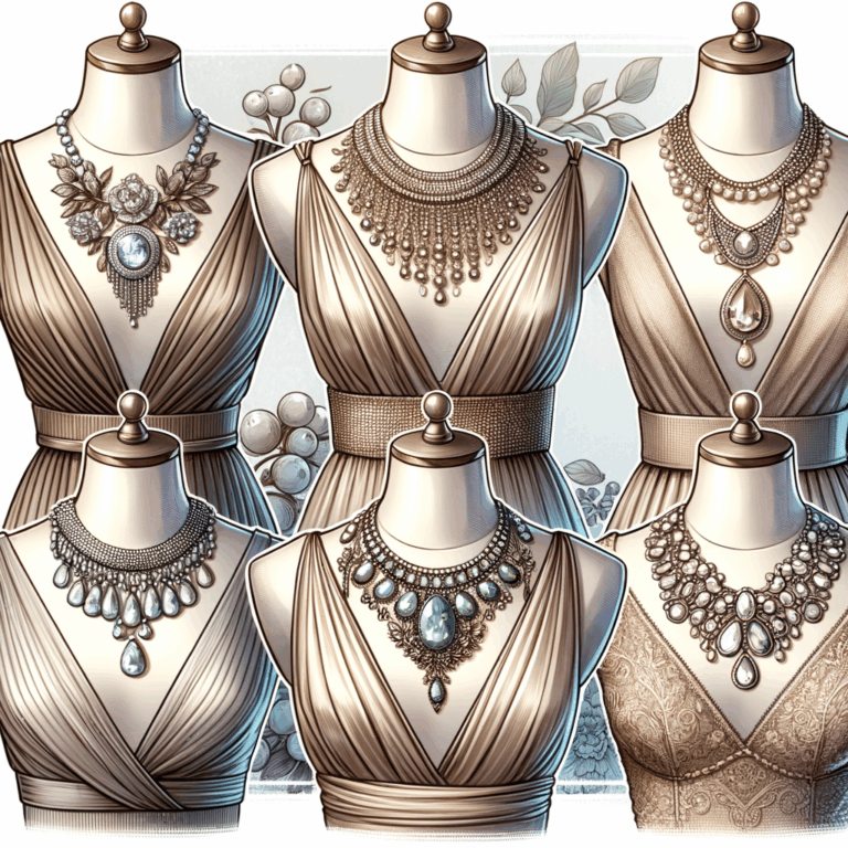 what kind of necklace to wear with a v neck dress luxury What to wear from  Luxury Handbags Marketplace