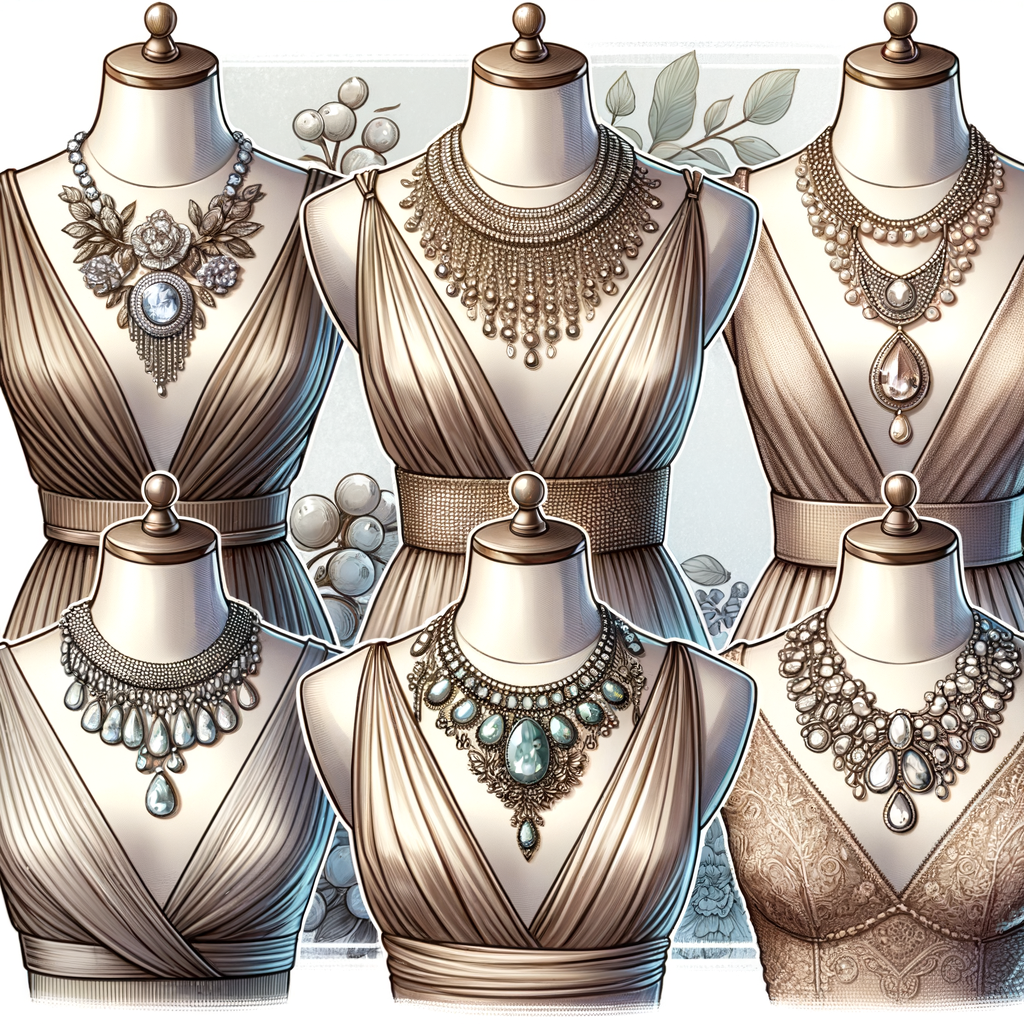 what kind of necklace to wear with a v neck dress luxury What to wear from  Luxury Handbags Marketplace