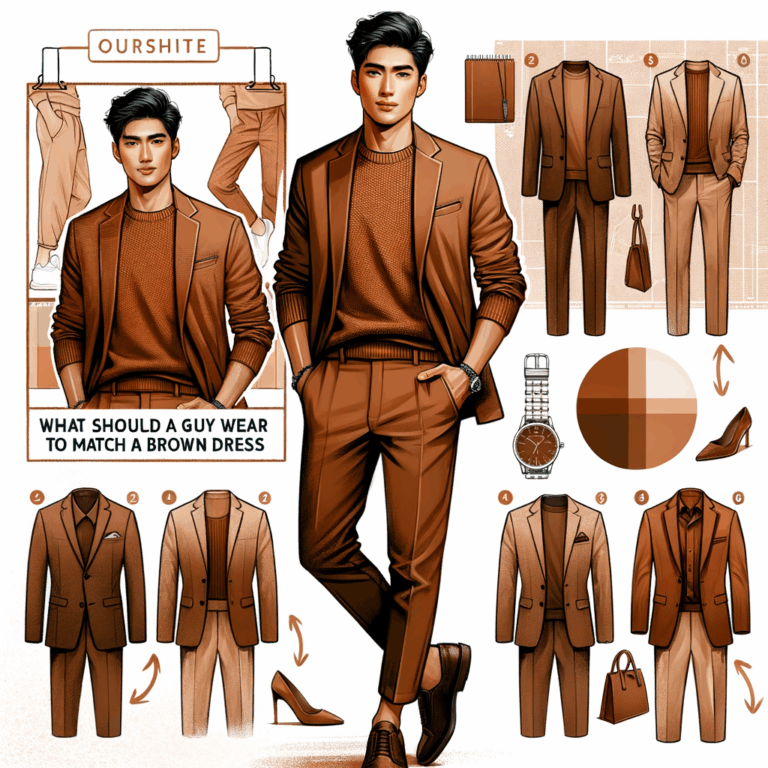 what should a guy wear to match a brown dress luxury What to wear from  Luxury Handbags Marketplace