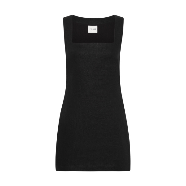 Alice Mini Dress - Black by Posse the Label ‚Äì luxury dresses in Black available at Luxury Shoes 