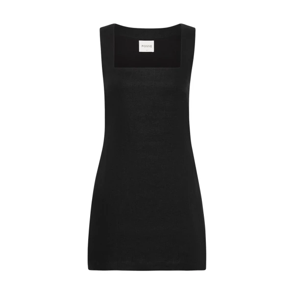 Alice Mini Dress - Black by Posse the Label ‚Äì luxury dresses in Black available at Luxury Shoes 