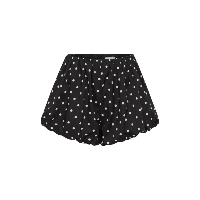Aurelia Short - Black White Polka Dot by Posse the Label ‚Äì luxury shorts in Black available at Luxury Shoes 