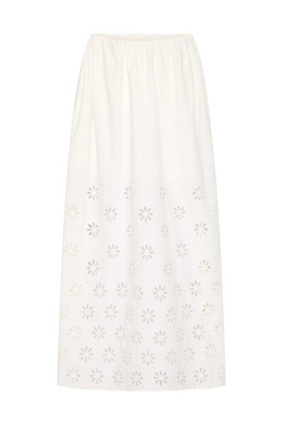 Cecilia Skirt - Vintage White by Posse the Label ‚Äì luxury skirts in White available at Luxury Shoes 