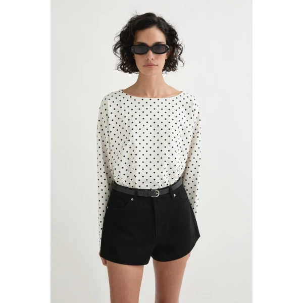 Posse Drew Hotpant - Black – sustainable Shorts in Black from Australian designer at Luxury Shoes .