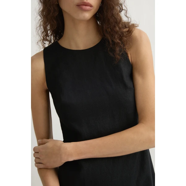 Posse Ellen Mini Dress - Black – sustainable Dresses in Black from Australian designer at Luxury Shoes .