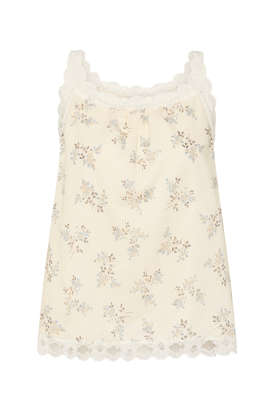 Posse The label Elodie Top – Blue Blooms
