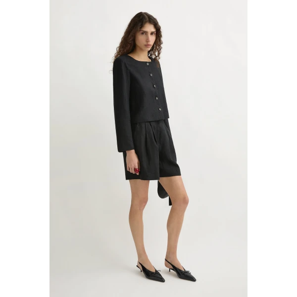 Posse Emma Jacket - Black – sustainable Jackets in Black from Australian designer at Luxury Shoes .
