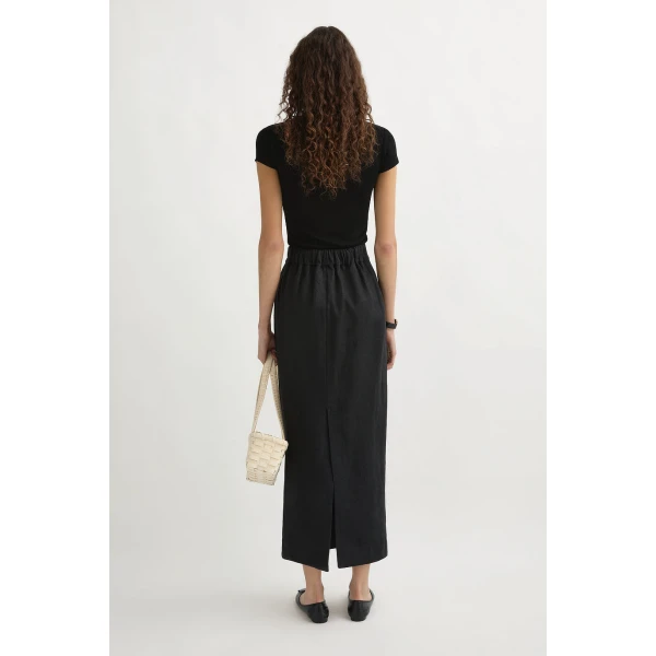 Posse Emma Pencil Skirt - Black – sustainable Skirts in Black from Australian designer at Luxury Shoes .