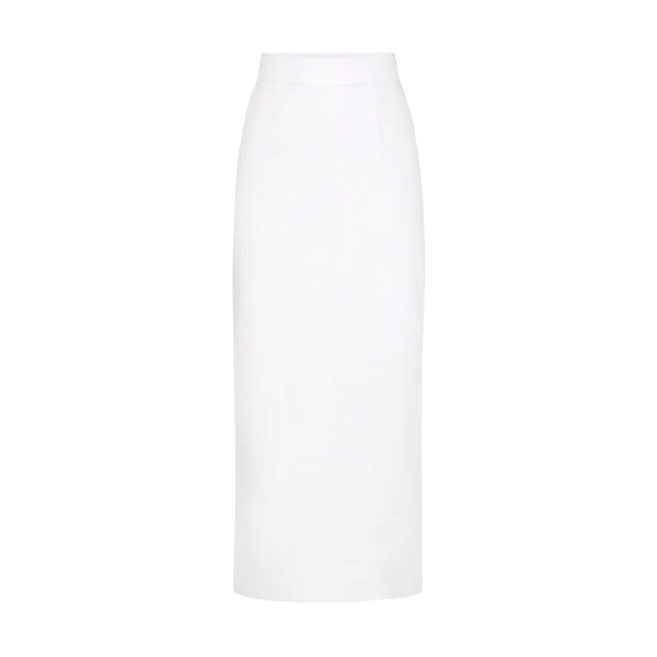 Emma Pencil Skirt - Ivory by Posse the Label ‚Äì luxury skirts in Ivory available at Luxury Shoes 