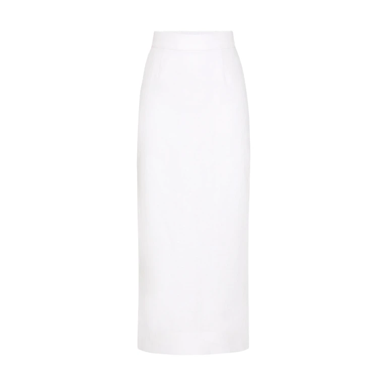Emma Pencil Skirt - Ivory by Posse the Label ‚Äì luxury skirts in Ivory available at Luxury Shoes 