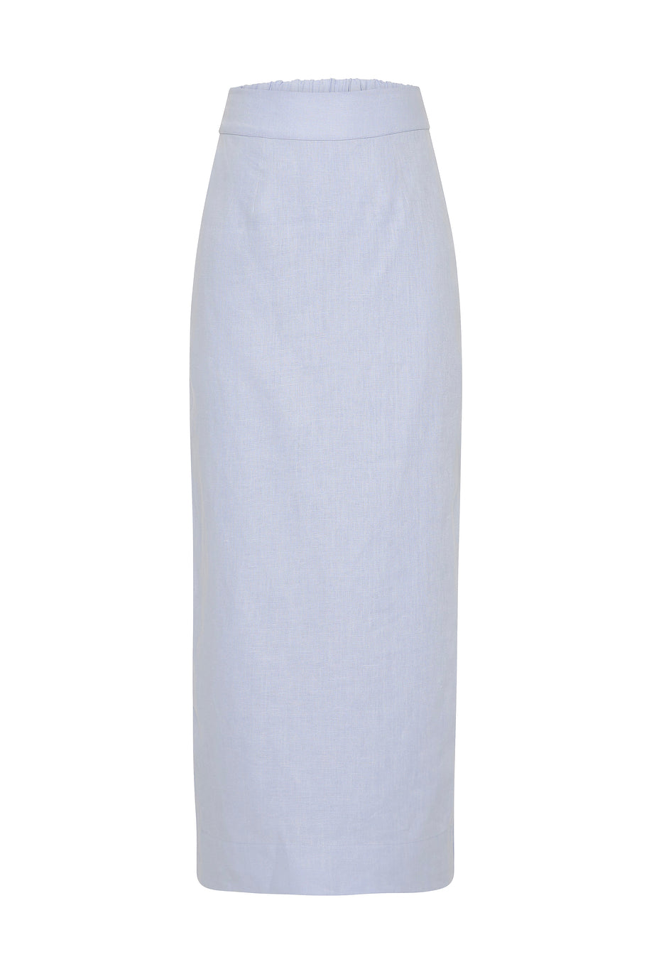 Emma Pencil Skirt - Silver Blue by Posse the Label ‚Äì luxury skirts in Blue available at Luxury Shoes 