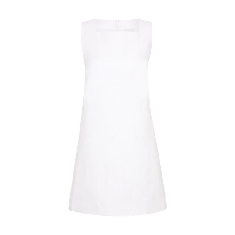 Emma Shift Dress - Ivory by Posse the Label ‚Äì luxury dresses in Ivory available at Luxury Shoes 