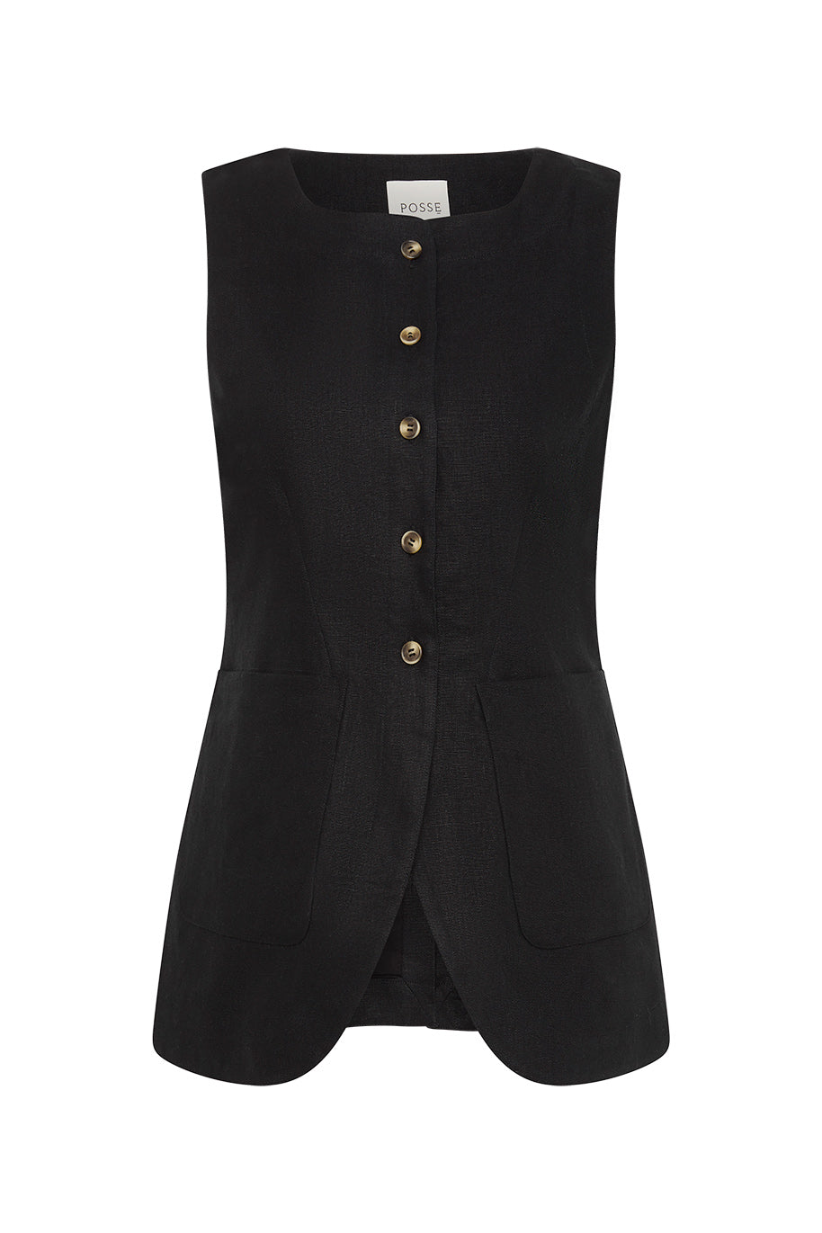 Posse The label Emma Vest – Black