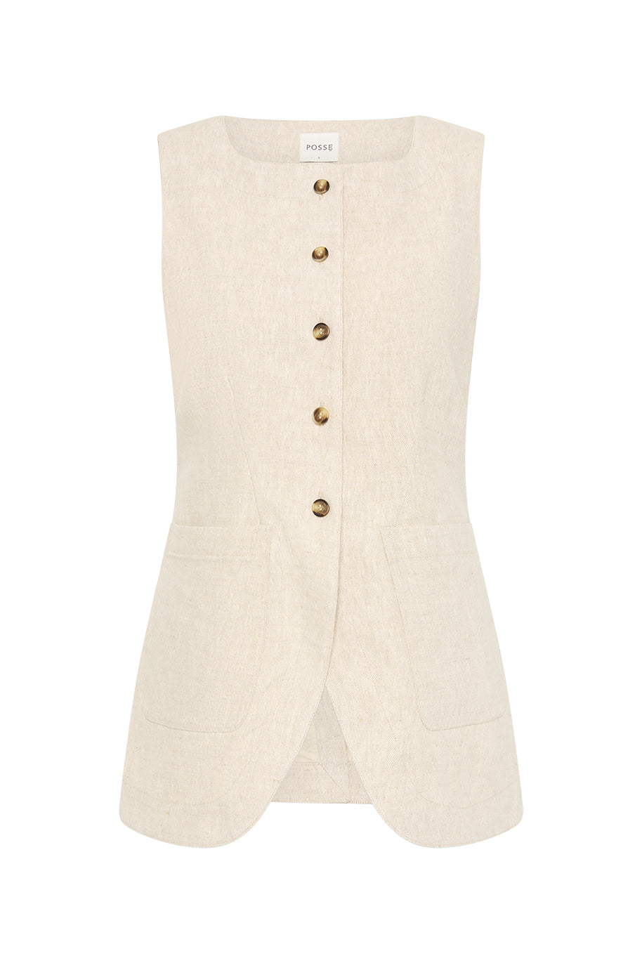 Posse The label Emma Vest – Natural