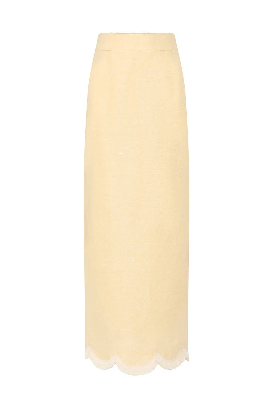 Posse Essie Column Skirt - Dusty Citron – Minimalist Sustainable Skirts | Luxury Shoes Essie Column Skirt - Dusty Citron by Posse the Label ‚Äì luxury skirts in Yellow available at Luxury Shoes