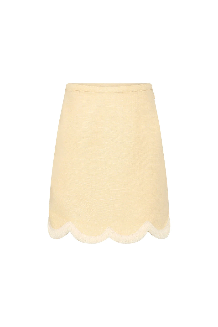 Posse Essie Mini Skirt - Dusty Citron – Minimalist Sustainable Skirts | Luxury Shoes Essie Mini Skirt - Dusty Citron by Posse the Label ‚Äì luxury skirts in Yellow available at Luxury Shoes