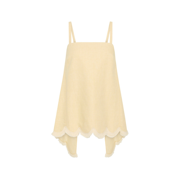 Essie Top - Dusty Citron by Posse the Label ‚Äì luxury tops in Yellow available at Luxury Shoes 