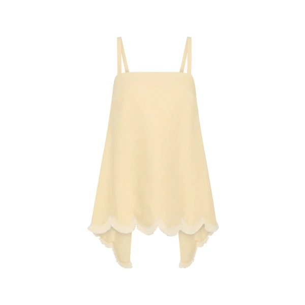 Essie Top - Dusty Citron by Posse the Label ‚Äì luxury tops in Yellow available at Luxury Shoes 
