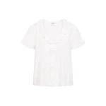 Ezra Blouse - Vintage White by Posse the Label ‚Äì luxury tops in White available at Luxury Shoes 