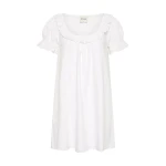 Ezra Shift Dress - Vintage White by Posse the Label ‚Äì luxury dresses in White available at Luxury Shoes 
