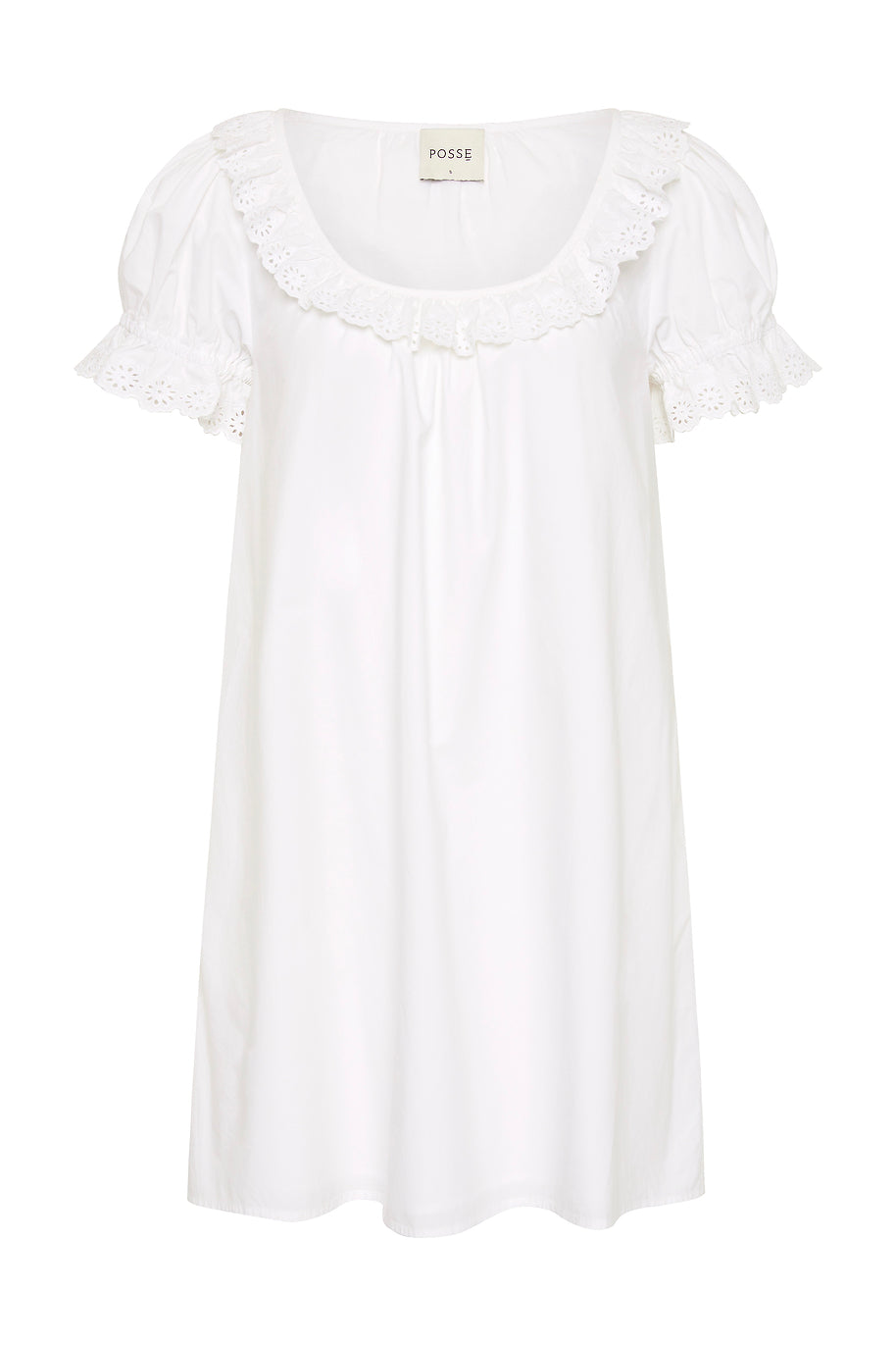 Posse The label Ezra Shift Dress – Vintage White