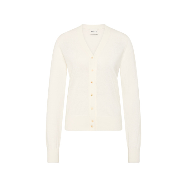 Finley Cardigan - Cream by Posse the Label ‚Äì luxury knitwear in Ivory available at Luxury Shoes 